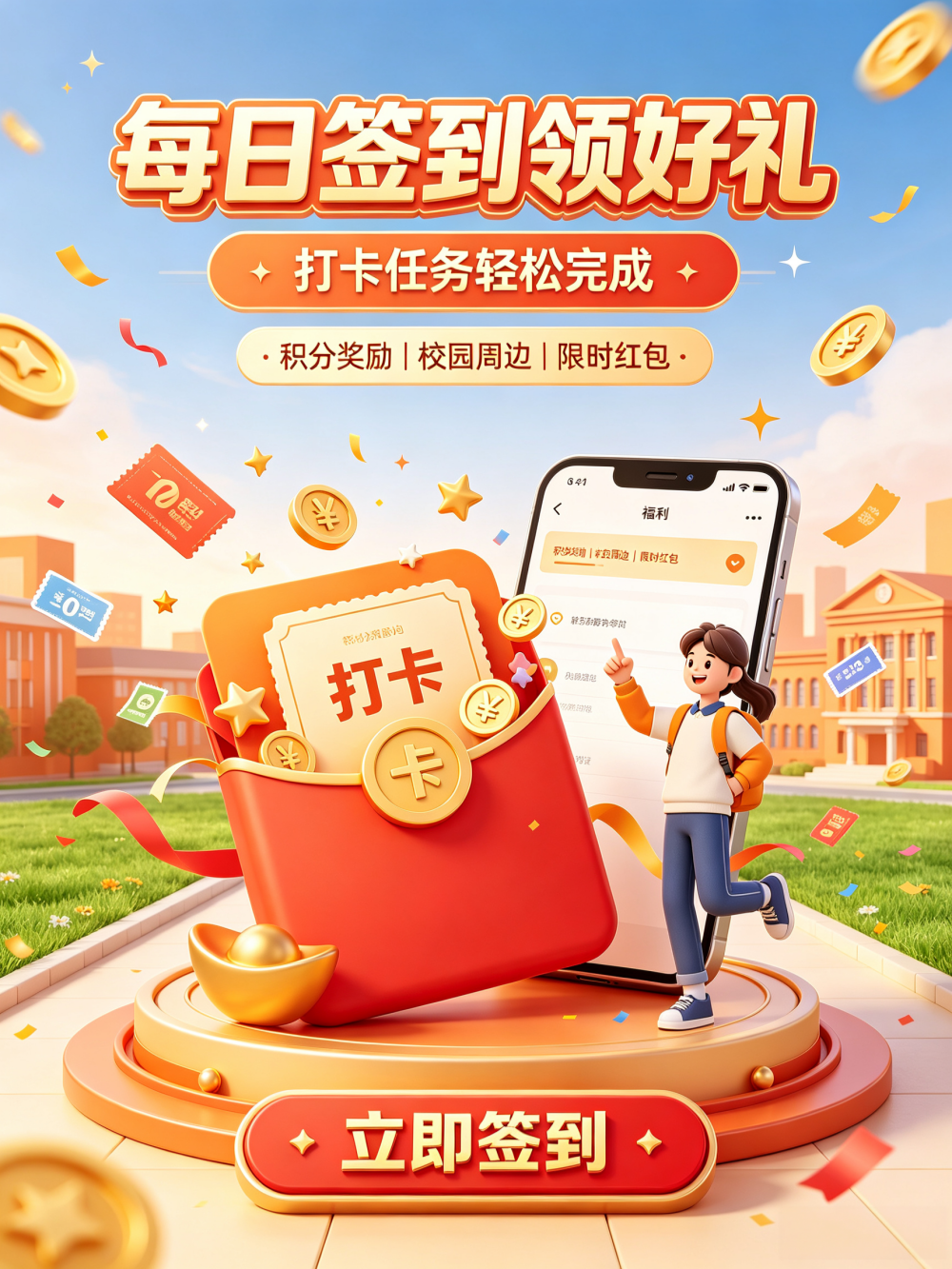 签到有礼
